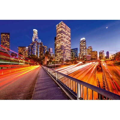 DIMEX ART Флизелинов фототапет силует на лос анджелис 375 x 250 см