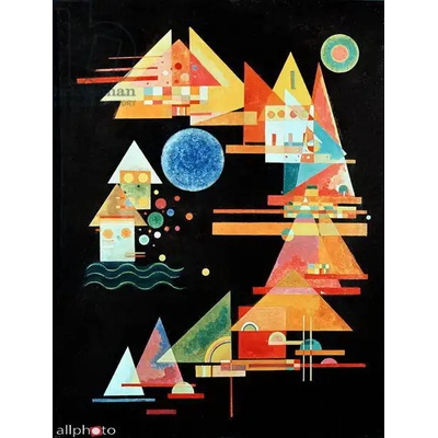 Obrazy - Kandinsky, Wassily: Bow and Arrow - reprodukce obrazu