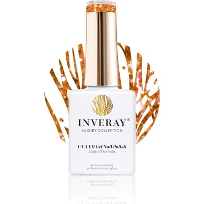Inveray UV/LED Gél lak 144 AUTUMN FLAME 10 ml