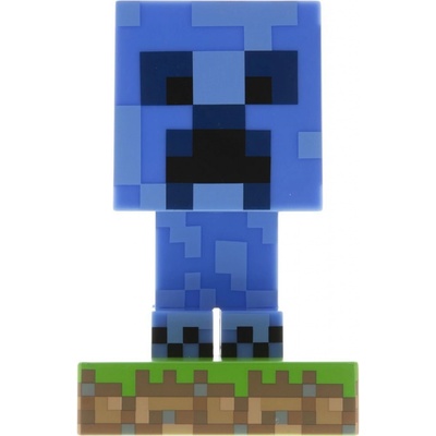 Epee Icon Light Minecraft Creeper modrý