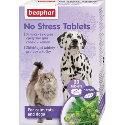Beaphar No Stress Tablety pes 20 ks
