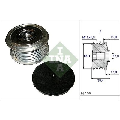 Předstihová spojka Schaeffler INA 535 0090 10