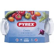 Pyrex Pekáč forma varné sklo s pokrievkou 39x22,5 cm
