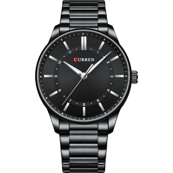 Curren Мъжки часовник Curren Yelt, Неръждаема стомана, Черен / Черен (CURREN-8430-BLACK-BLACK)