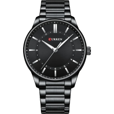 Curren Мъжки часовник Curren Yelt, Неръждаема стомана, Черен / Черен (CURREN-8430-BLACK-BLACK)