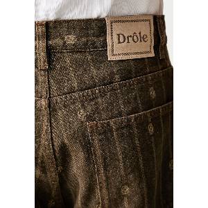 Drôle de Monsieur дънки relaxed fit мъжки Monogram (L.BP168.CO315)