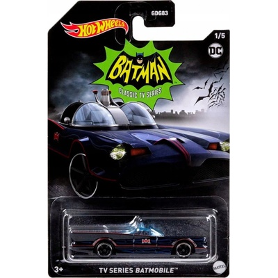 Hot Wheels Toys Dc Batman Classic Tv Series Tv Series Batmobile