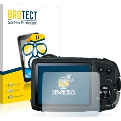 2x BROTECTHD-Clear Screen Protector FujiFilm FinePix XP120