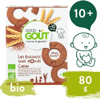 Good Gout Bio Kakaové kolieska 80g