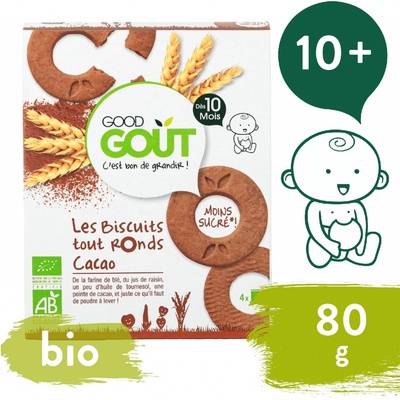 Good Gout Bio Kakaové kolieska 80g