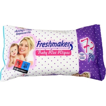 Freshmaker detské vlhčené utierky 72 ks