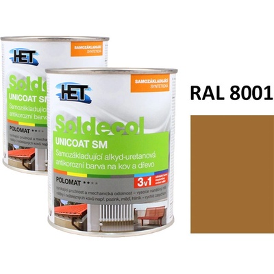 Soldecol UNICOAT SM 0,75L RAL 8001