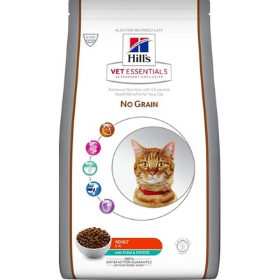 Hill’s VetEssentials Feline Adult No grain Tuna & Potatoes 1,5 kg