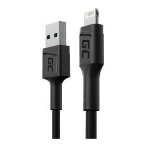GREENCELL Cable GC PowerStream USB-A - Lightning 30cm Apple 2.4A