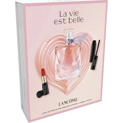 Lancôme La Vie Est Belle EDP 100 ml + rúž 1,6 ml + mascara 2 ml darčeková sada