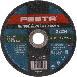 FESTA Диск за рязане на камък 150x2.5x22.2 мм 22234.01 (22234.01)