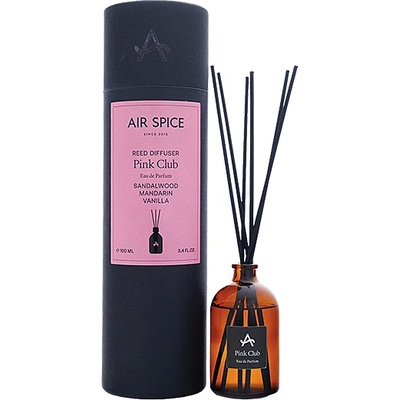 AIR SPICE ДИФУЗЕР ПАРФЮМЕН С ПРЪЧИЦИ air spice 100мл pink club (asd39)