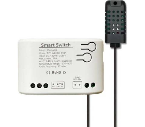 Tuya 1ch TH SI7021