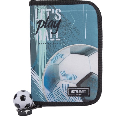 Eurocom Несесер Street Football, 1 цип, 2 прегради, 21x4x14cm (29052-А-FOOTBALL)