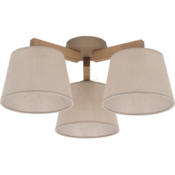 Brilagi - Плафонна люстра LATTE SABIA 3xE27/15W/230V бор/бежов (BG2506)