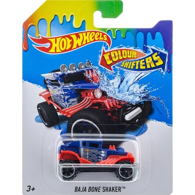 Mattel Hot Wheels Angličák color shifters Baja Bone Shaker