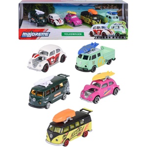 Majorette Метални колички Majorette - Volkswagen, 5 броя, 1: 64 (8504105003)