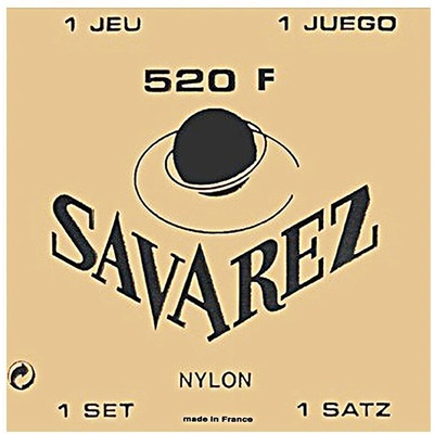 Savarez 520F, Струни за класическа китара, Стандартно напрежение (SVRZ520F)