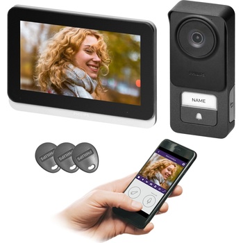 Videovrátnik 3K s Wi-Fi a dotykovým displejom 7"