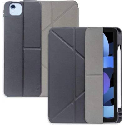 Torrii Torrio Plus Case - кожен кейс и поставка с отделение за Apple Pencil за Apple Pencil за iPad Air 4 (2020), iPad Pro 11 M1 (2021), iPad Pro 11 (2020), iPad Pro 11 (2018) (черен)