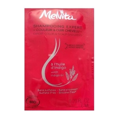 Melvita Expert Color & Scalp Organic Hair Shampoo за жени 6 мл Sample