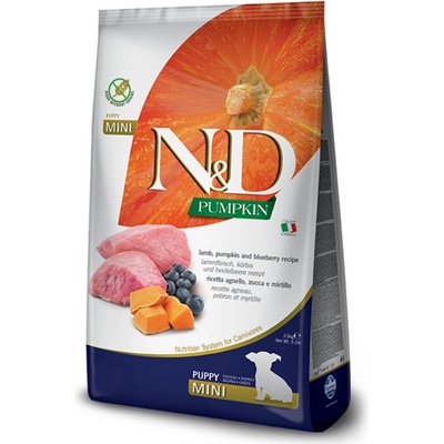 N&D Ancestral Grain Low Grain Adult MINI lamb and blueberry 7 kg