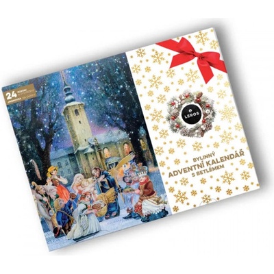 LEROS Bylinný Adventný kalendár Betlehem 4 24ks