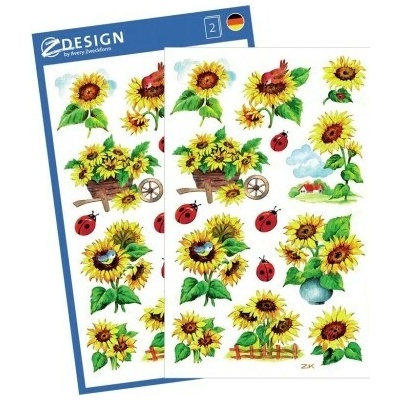 Z DESIGN Slunečnice se třpytem 54171