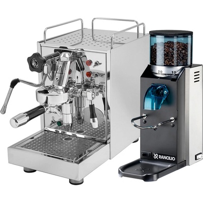 Set ECM Classika PID + Rancilio Rocky Doserless