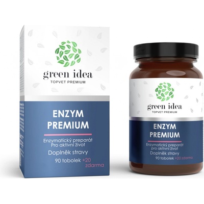 Green idea Enzym Premium 120 kapslí