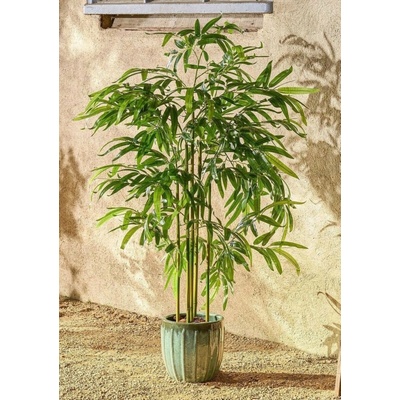 Umelá rastlina Bambus, 150 cm, zelená, 1173044