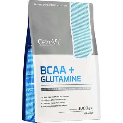 OstroVit BCAA + Glutamine Natural, 1000 Grams