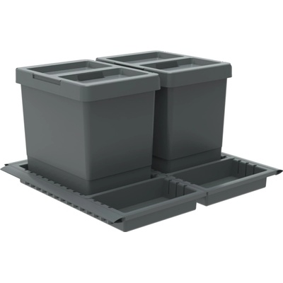 Elletipi METROPOLIS s víkem Flip-up, do zásuvky, PTC28, 15+15 L PTC28 06050 2CR C97 PPV