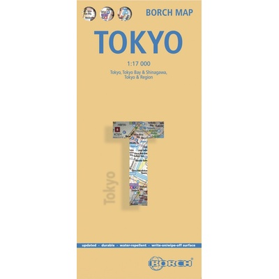 Tokyo 1:17t mapa Borch