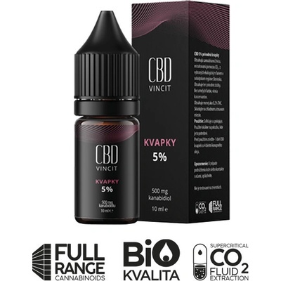 Stada CBD Vinca kapky 5% 10 ml