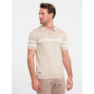 Ombre polokošile OM-POSS-0118 S béžová