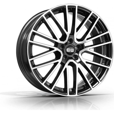 Elite Wheels EW08 TITAN 10x20 5x108 ET30 black polished