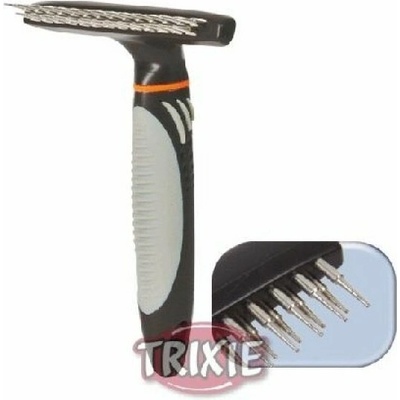 Trixie Dvojité hrablo pre dlhosrsté psy 10 x 15 xm