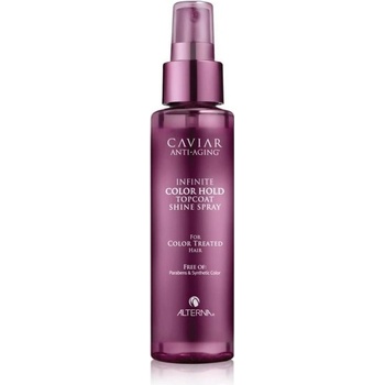 Alterna Caviar Infinite Color Hold Topcoat Shine Spray ultra lehký sprej pro barvené vlasy 125 ml