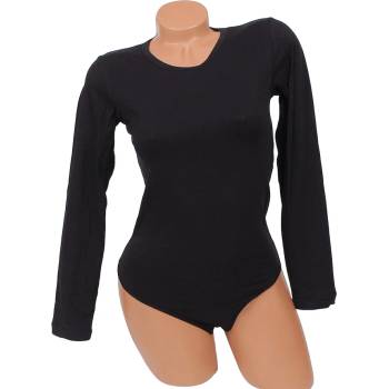 Image 1 of Дамско боди в черно с дантела