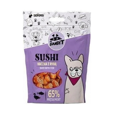 Mr.Bandit pochoutka SUSHI kachna a ryba 80 g