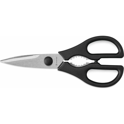 Kuchynské nožnice 21 cm, čierna, plast, Wüsthof