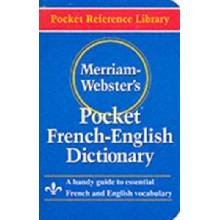 Merriam Webster Pocket French-English Dictionary Merriam-WebsterPaperback