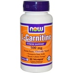 NOW L-Carnitine 500 mg капсули 60 бр.