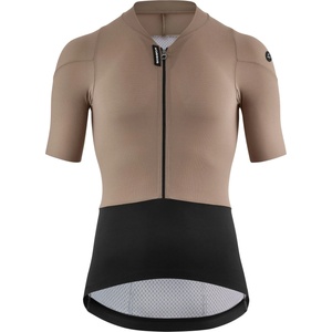 ASSOS Мъжка фланелка с къс ръкав за колоездене ASSOS Mille GTS Jersey S11 Cycling jersey - Terra Sand (056-4003-0314)